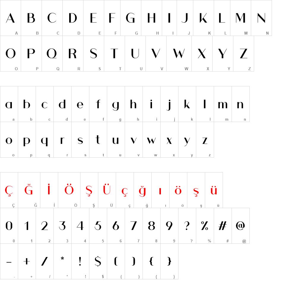Elowen Caps font